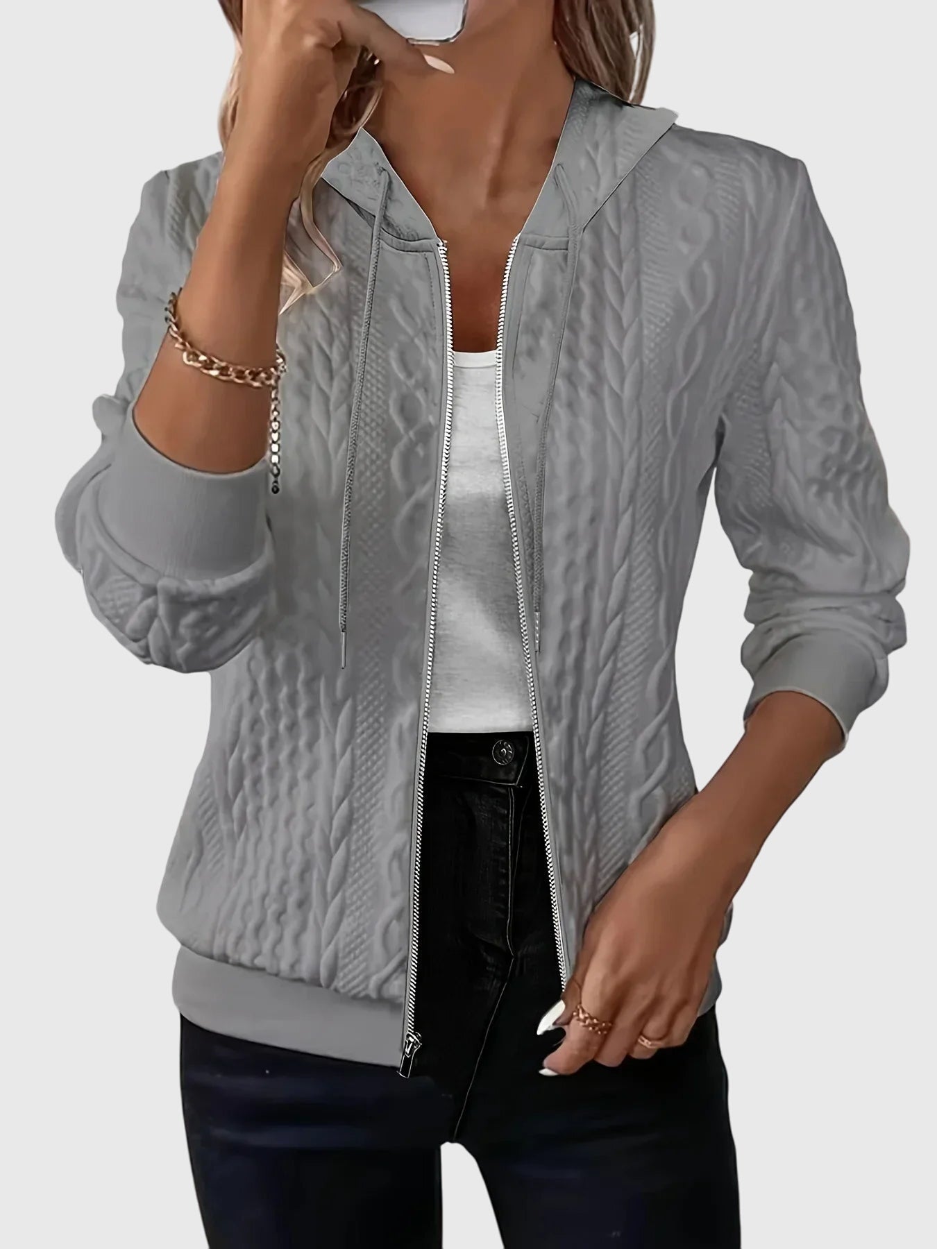 Lena™ - Hoodie mit Reißverschluss