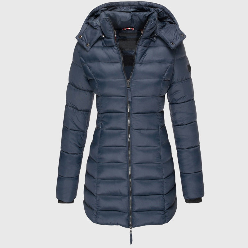 Elise™ - Lange Daunenjacke
