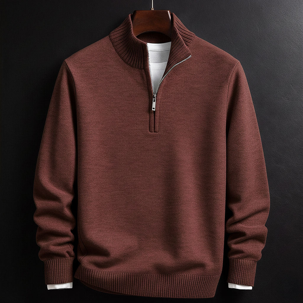 Herren Half-Zip Sweatshirt – Leicht, Bequem & Zeitlos