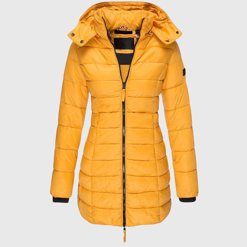 Elise™ - Lange Daunenjacke