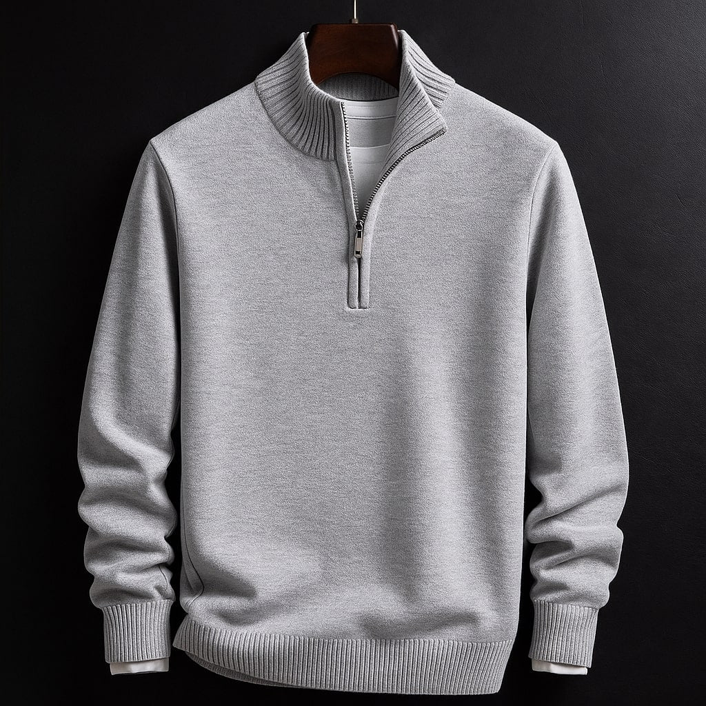 Herren Half-Zip Sweatshirt – Leicht, Bequem & Zeitlos