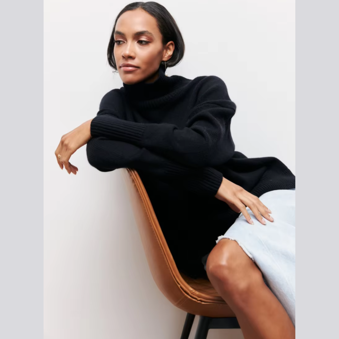 Avery | Gemütlicher Rollkragenpullover