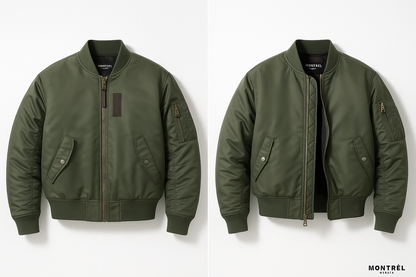 Herren Bomberjacke Wasserfest – Perfekt für Wind & Regen