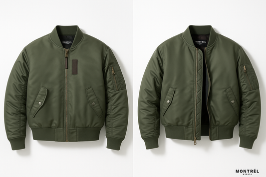 Herren Bomberjacke Wasserfest – Perfekt für Wind & Regen