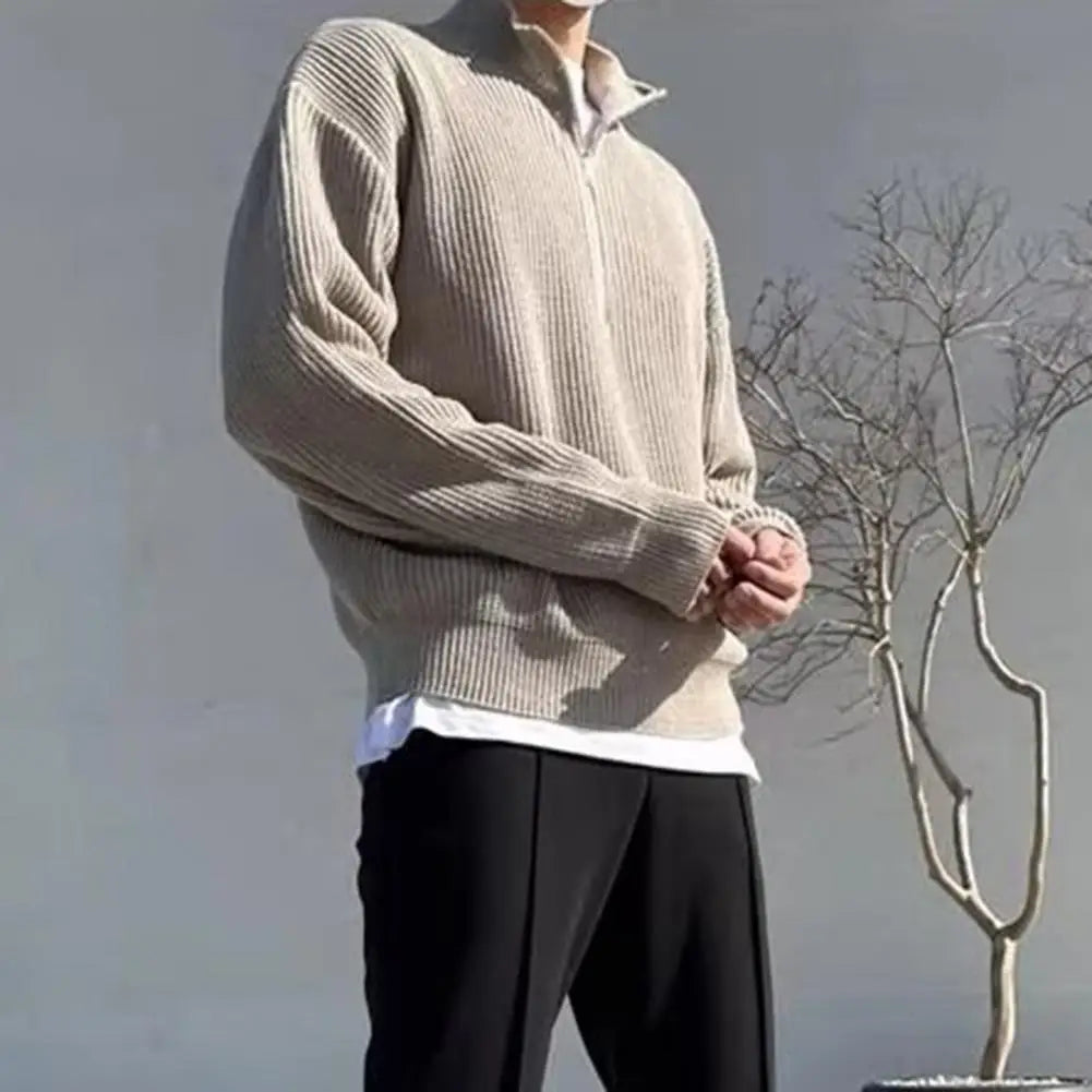 Casual Strickpullover für Herren – Warm, Bequem & Alltagstauglich