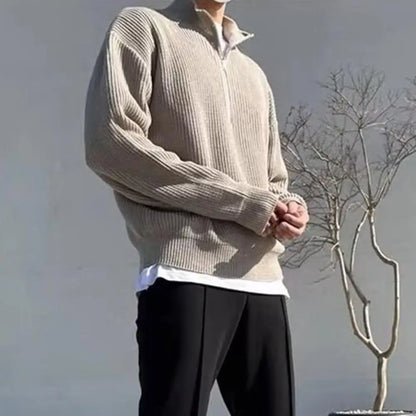 Casual Strickpullover für Herren – Warm, Bequem & Alltagstauglich
