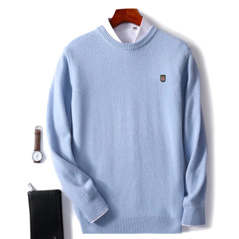 Weicher Herrenpullover in Rosa – Perfekt für Alltag & Büro