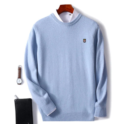 Weicher Herrenpullover in Rosa – Perfekt für Alltag & Büro