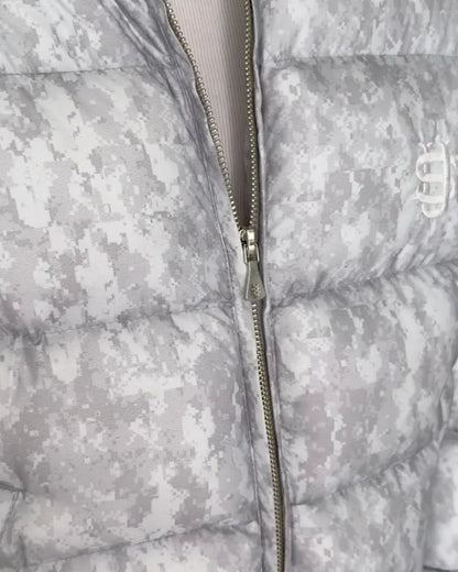 Herren Winter Pufferjacke – Winddicht & Gefüttert