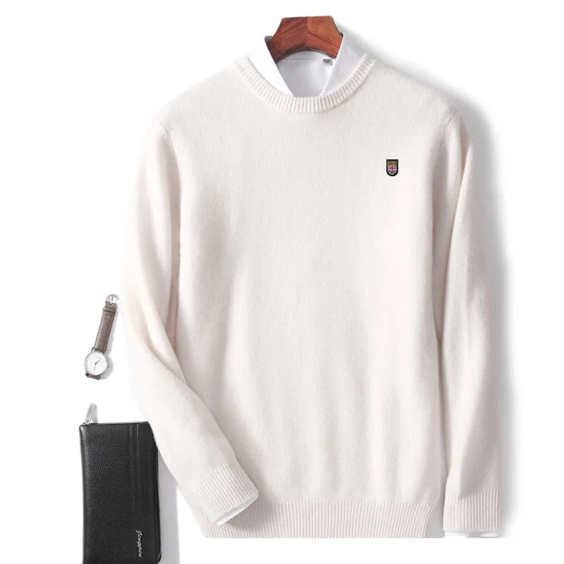 Weicher Herrenpullover in Rosa – Perfekt für Alltag & Büro