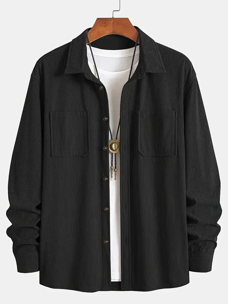 Premium Herren Cord Overshirt – Moderner Urban Look