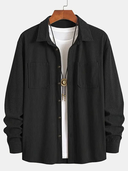 Premium Herren Cord Overshirt – Moderner Urban Look