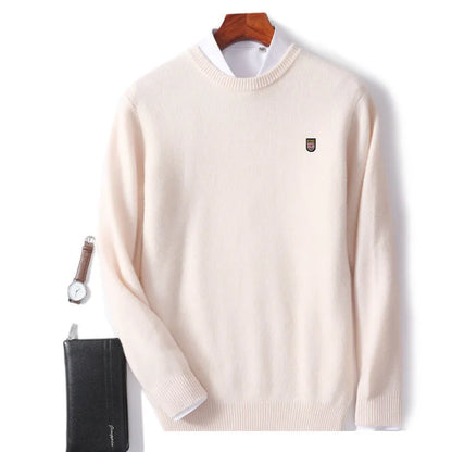 Weicher Herrenpullover in Rosa – Perfekt für Alltag & Büro