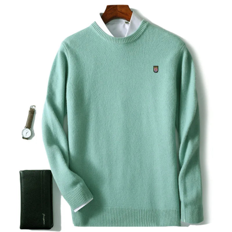 Weicher Herrenpullover in Rosa – Perfekt für Alltag & Büro