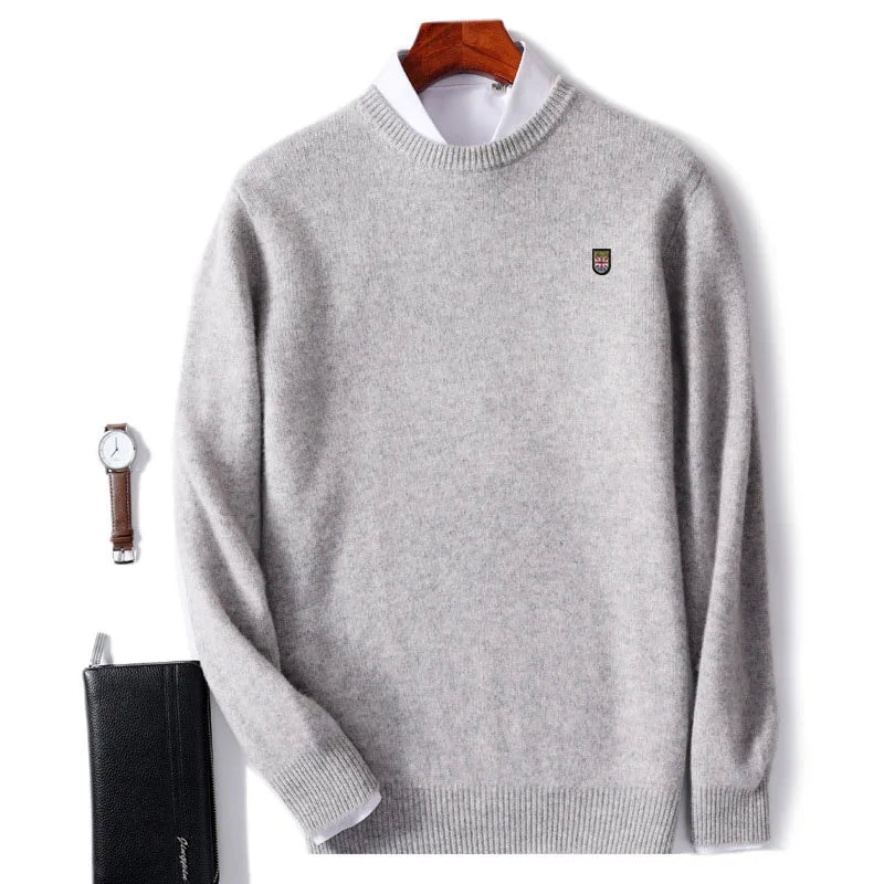 Weicher Herrenpullover in Rosa – Perfekt für Alltag & Büro