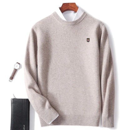 Weicher Herrenpullover in Rosa – Perfekt für Alltag & Büro