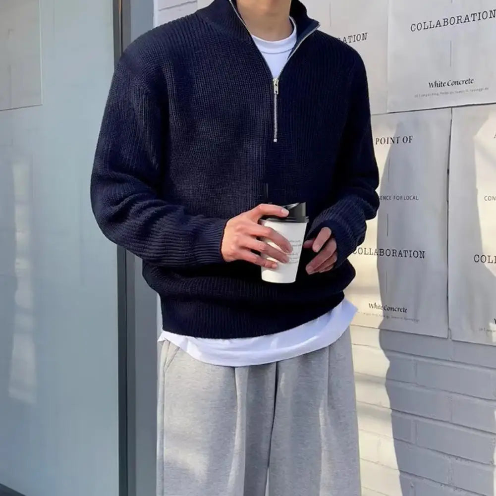 Casual Strickpullover für Herren – Warm, Bequem & Alltagstauglich