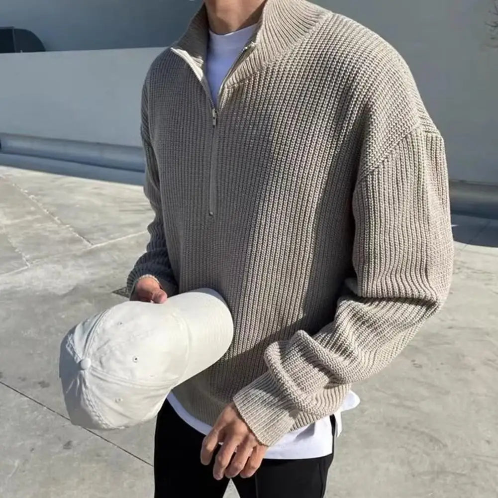 Casual Strickpullover für Herren – Warm, Bequem & Alltagstauglich