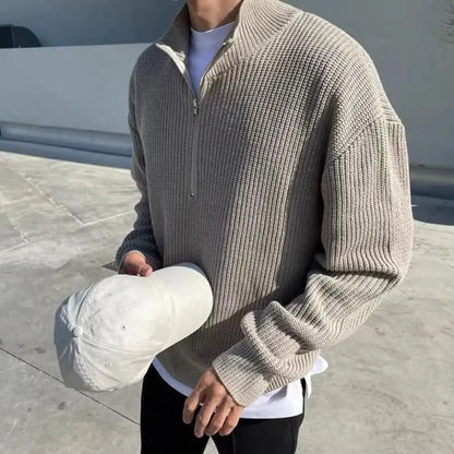 Casual Strickpullover für Herren – Warm, Bequem & Alltagstauglich
