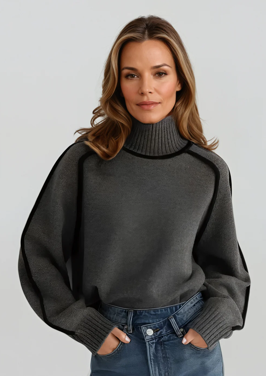 Emilie | Weicher Cashmere-Rollkragen