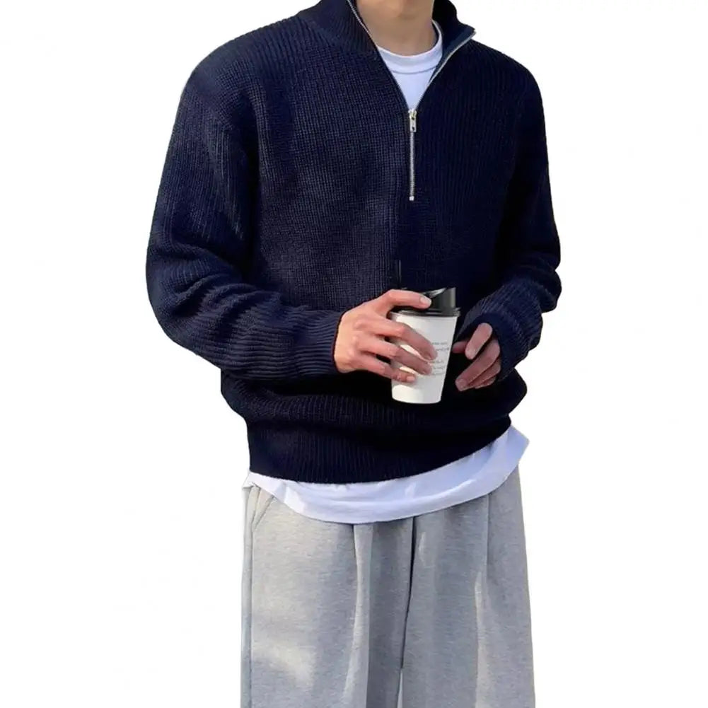 Casual Strickpullover für Herren – Warm, Bequem & Alltagstauglich