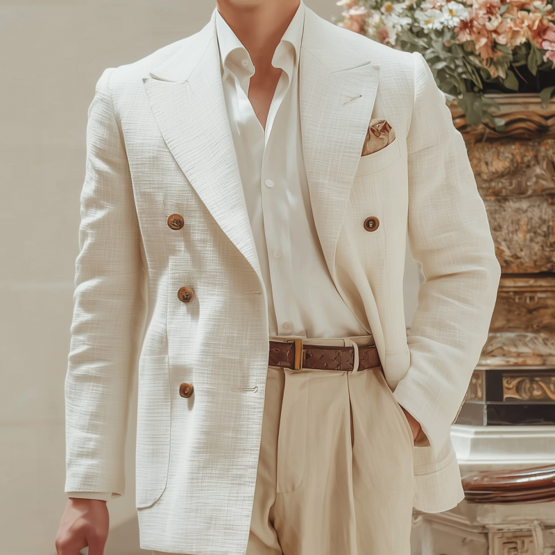 Eleganter Sommer Blazer für Herren – Slim & Premium