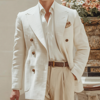 Eleganter Sommer Blazer für Herren – Slim & Premium