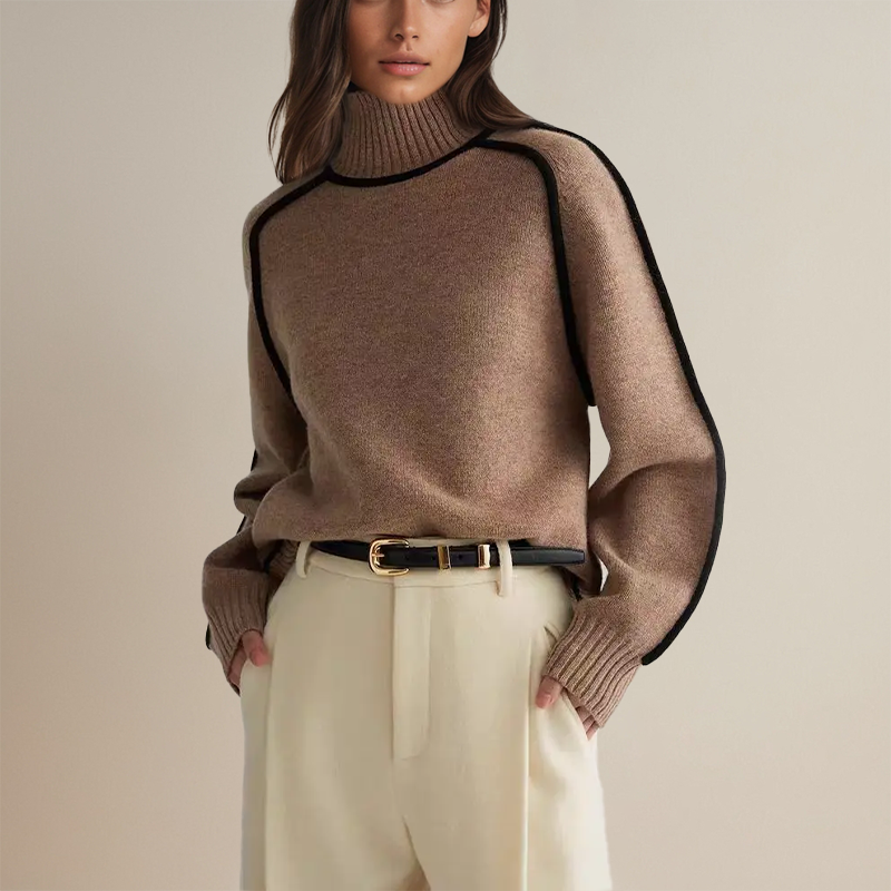 Emilie | Weicher Cashmere-Rollkragen