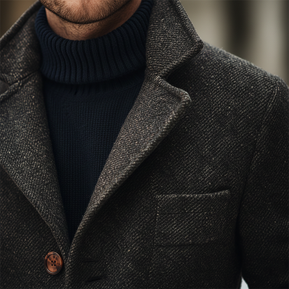 Eleganter Herren Wintermantel – Warm, Modern & Hochwertig