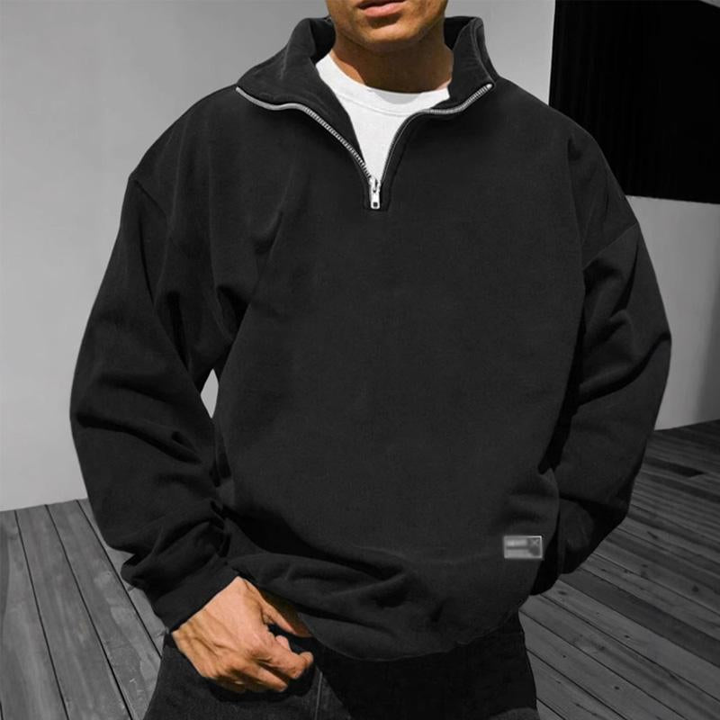 Oversize Sweatshirt mit Reißverschluss – Streetwear Herren